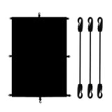 Maxbell Waterproof Kayak Boat SUP Cockpit Drape Cover Seal Protector Wrap 44x28 inch