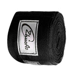 Maxbell Cotton Boxing Hand Strap Wrap Bandage Gloves for Sports Kickboxing   Black