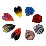 Maxbell 60/54 Dart Flag Flight Standard Dart Flight Tail Replacement 54pcs  Skull