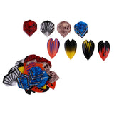 Maxbell 60/54 Dart Flag Flight Standard Dart Flight Tail Replacement 54pcs  Skull