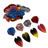 Maxbell 60/54 Dart Flag Flight Standard Dart Flight Tail Replacement 54pcs  Skull