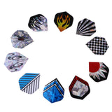 Maxbell Assortment Dart Flag Flight Standard Dart Flight Replacement Laser Pattern 1