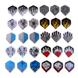 Maxbell Assortment Dart Flag Flight Standard Dart Flight Replacement Laser Pattern 1