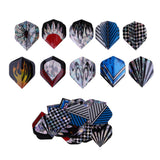 Maxbell Assortment Dart Flag Flight Standard Dart Flight Replacement Laser Pattern 1