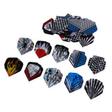 Maxbell Assortment Dart Flag Flight Standard Dart Flight Replacement Laser Pattern 1