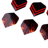 Maxbell Assortment Dart Flag Flights Standard Dart Flight Replacement 24 Assembly