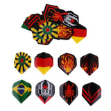 Maxbell Assortment Dart Flag Flights Standard Dart Flight Replacement 24 Assembly