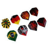 Maxbell Assortment Dart Flag Flights Standard Dart Flight Replacement 24 Assembly