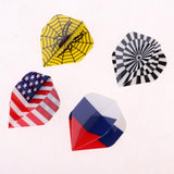Maxbell Assortment Dart Flag Flights Standard Dart Flight Replacement 36 Flag Print