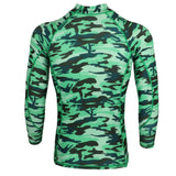 Maxbell Adult Long Sleeve Surfing Swimming Beach Wetsuit Top Rash Guard Shirt L