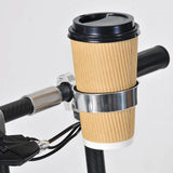 Maxbell Universal Bicycle Bike Water Coffee Drink Cup Holder Handlebar Mount Silver