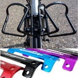 Maxbell Bike Bottle Frame Double Bottle Holder Mount Kettle Cage Expander Blue