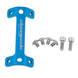 Maxbell Bike Bottle Frame Double Bottle Holder Mount Kettle Cage Expander Blue