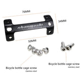 Maxbell Bike Bottle Frame Double Bottle Holder Mount Kettle Cage Expander Titanium