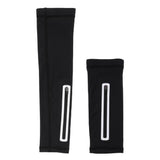 Maxbell Elastic Armband for Phones Long Zip Wristband Arm Holder for Sport Long-M