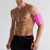 Maxbell Sport Armband Running Phone Key Arm Band Pouch Holder Bag Case Pink     M