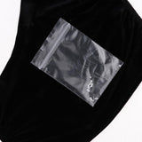 Maxbell 2pcs Ice Skate Boot Covers Protector for Figure Skating Velvet Black-S