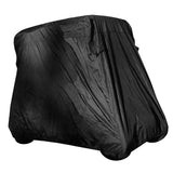 Maxbell Waterproof Golf Cart Storage Cover UV Protect Cover for Club Car S Black