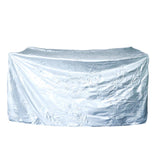 Maxbell Waterproof Golf Cart Storage Cover UV Protect Cover for Club Car L Silver