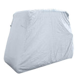 Maxbell Waterproof Golf Cart Storage Cover UV Protect Cover for Club Car L Silver