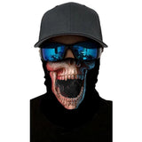 Maxbell Warmer Skull Neck Face Mask Bandana Bike Riding Head Scarf Ski Headband 409