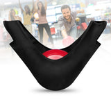 Maxbell Durable Bowling Ball Bag See-saw Cleaner Ball Polisher and Carrier  Black