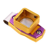 Max Magnetic Billiard Chalk Holder Pool Cue Sticks Accessory with Clip Gold