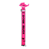 Max Scuba Diving Buoy Marker Safety Gear with D Ring Roseo Dolphin 6FT