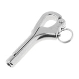 Max 4"/6" 316 Stainless Steel Pelican Hook Fit for Marine Boat Guard Rail 76mm