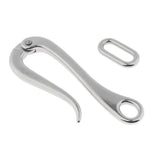 Max 4"/6" Stainless Steel Pelican Hook Fit for Marine Boat Guard Rail 147mm