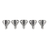 Max 5PCS Stainless Steel Coat Hook Hang Ring Boat Hardware Accessory 35x32x25mm