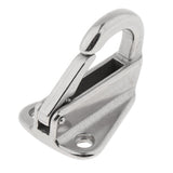 Max 5PCS Stainless Steel Coat Hook Hang Ring Boat Hardware Accessory 42x32x33mm