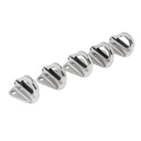 Max 5PCS Stainless Steel Coat Hook Hang Ring Boat Hardware Accessory 42x32x33mm