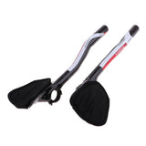 Max Bike Rest Handlebar Cycling Aero Bar Relaxation Arm Rest Handle Bar Red