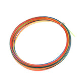 Maxbell 12m Rainbow Colorful Tennis Racket Racquet String High Elastic Thread Line