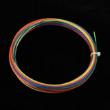 Maxbell 12m Rainbow Colorful Tennis Racket Racquet String High Elastic Thread Line