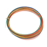 Maxbell 12m Rainbow Colorful Tennis Racket Racquet String High Elastic Thread Line