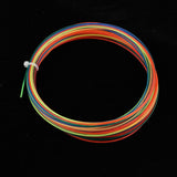 Maxbell 12m Rainbow Colorful Tennis Racket Racquet String High Elastic Thread Line