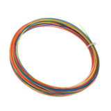 Maxbell 12m Rainbow Colorful Tennis Racket Racquet String High Elastic Thread Line