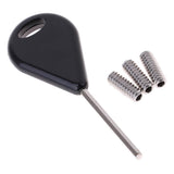 Maxbell Surfboard Fin Screws and Hex Key Fit for Future Fin System