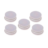 Maxbell 5 Pieces Surfing Surfboard Leash Cup Repair Plug Stainless Steel Bar (White)