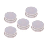 Maxbell 5 Pieces Surfing Surfboard Leash Cup Repair Plug Stainless Steel Bar (White)