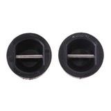 Maxbell 5 Pieces Surfing Surfboard Leash Cup Repair Plug Stainless Steel Bar (Black)