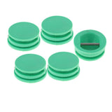 Maxbell 5 Pieces Surfing Surfboard Leash Cup Repair Plug Stainless Steel Bar (Green)
