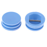 Maxbell 5 Pieces Surfing Surfboard Leash Cup Repair Plug Stainless Steel Bar (Blue)