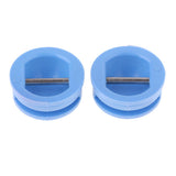 Maxbell 5 Pieces Surfing Surfboard Leash Cup Repair Plug Stainless Steel Bar (Blue)