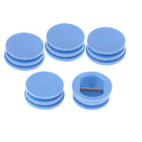 Maxbell 5 Pieces Surfing Surfboard Leash Cup Repair Plug Stainless Steel Bar (Blue)