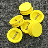 Maxbell 5 Pieces Surfing Surfboard Leash Cup Repair Plug Stainless Steel Bar(Yellow)