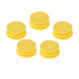 Maxbell 5 Pieces Surfing Surfboard Leash Cup Repair Plug Stainless Steel Bar(Yellow)
