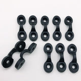 Maxbell Bungee Pad Eye Deck Loop Tie Down Anchor with Screws for Kayak Canoe Boat